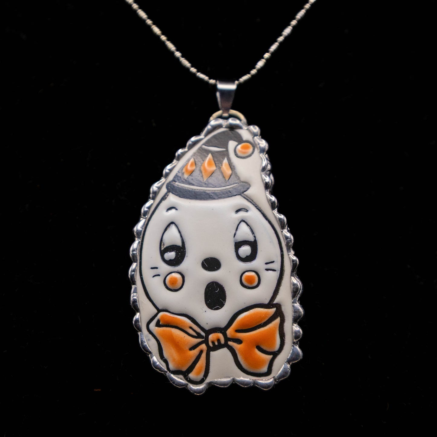 Halloween Ghost Necklace