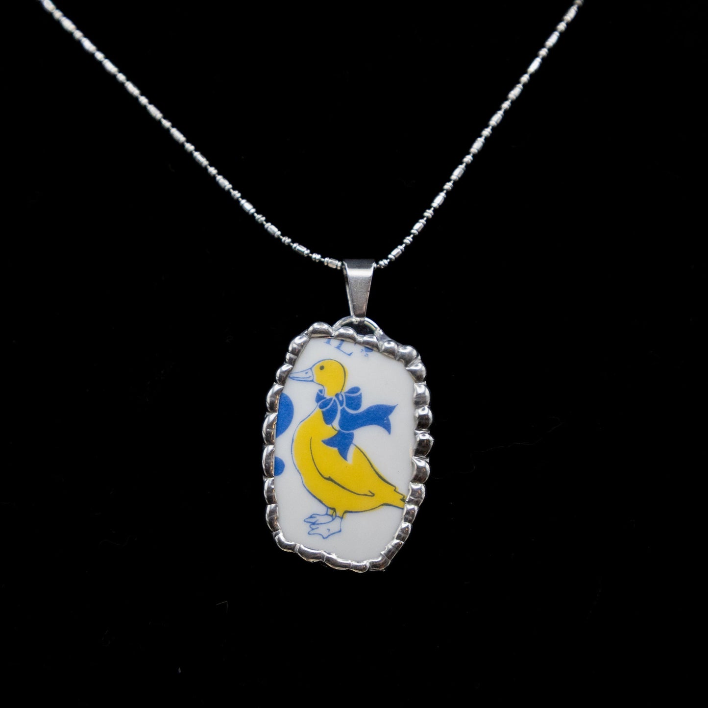 Goose Figure Necklace