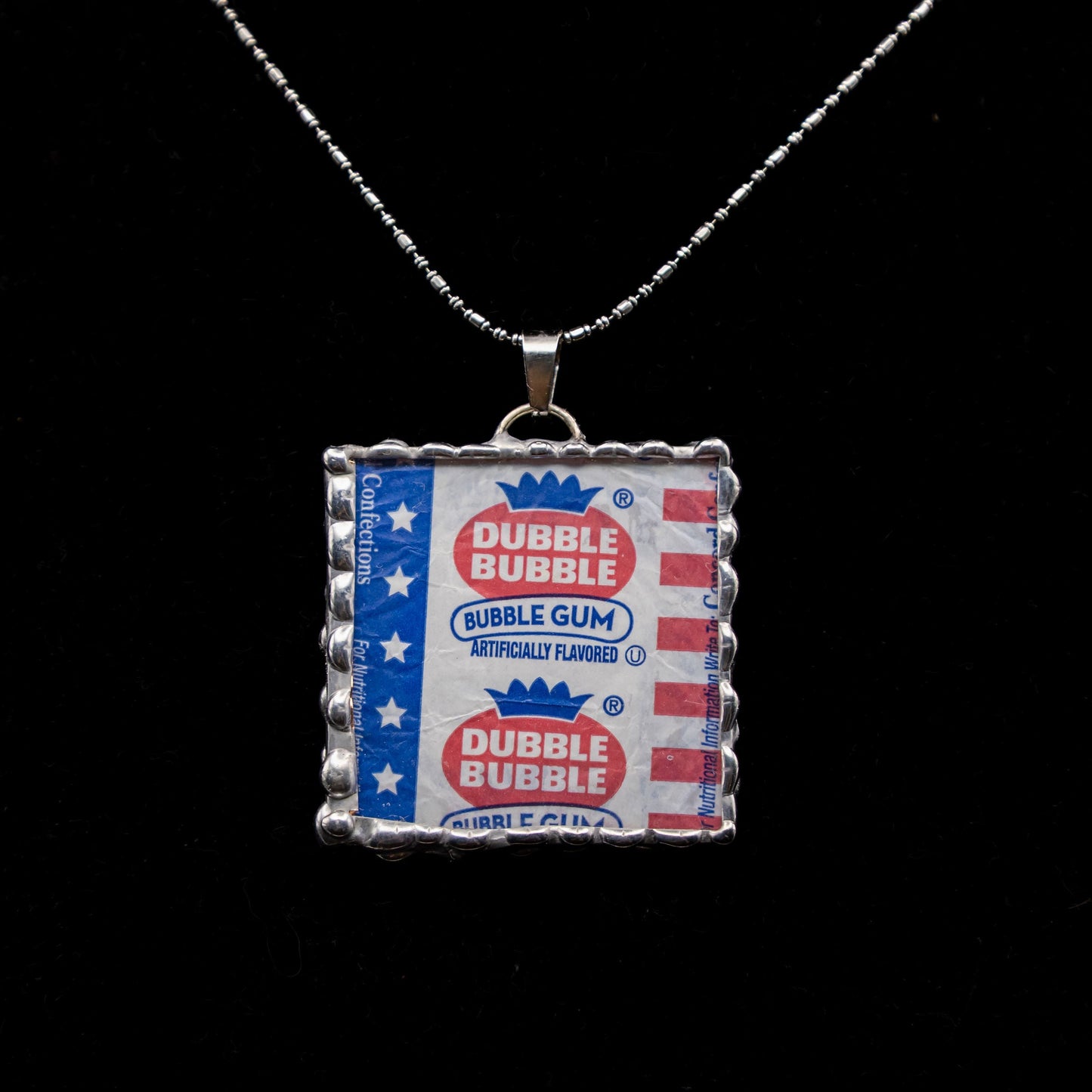 Double Bubble Necklace. (Double Sided)