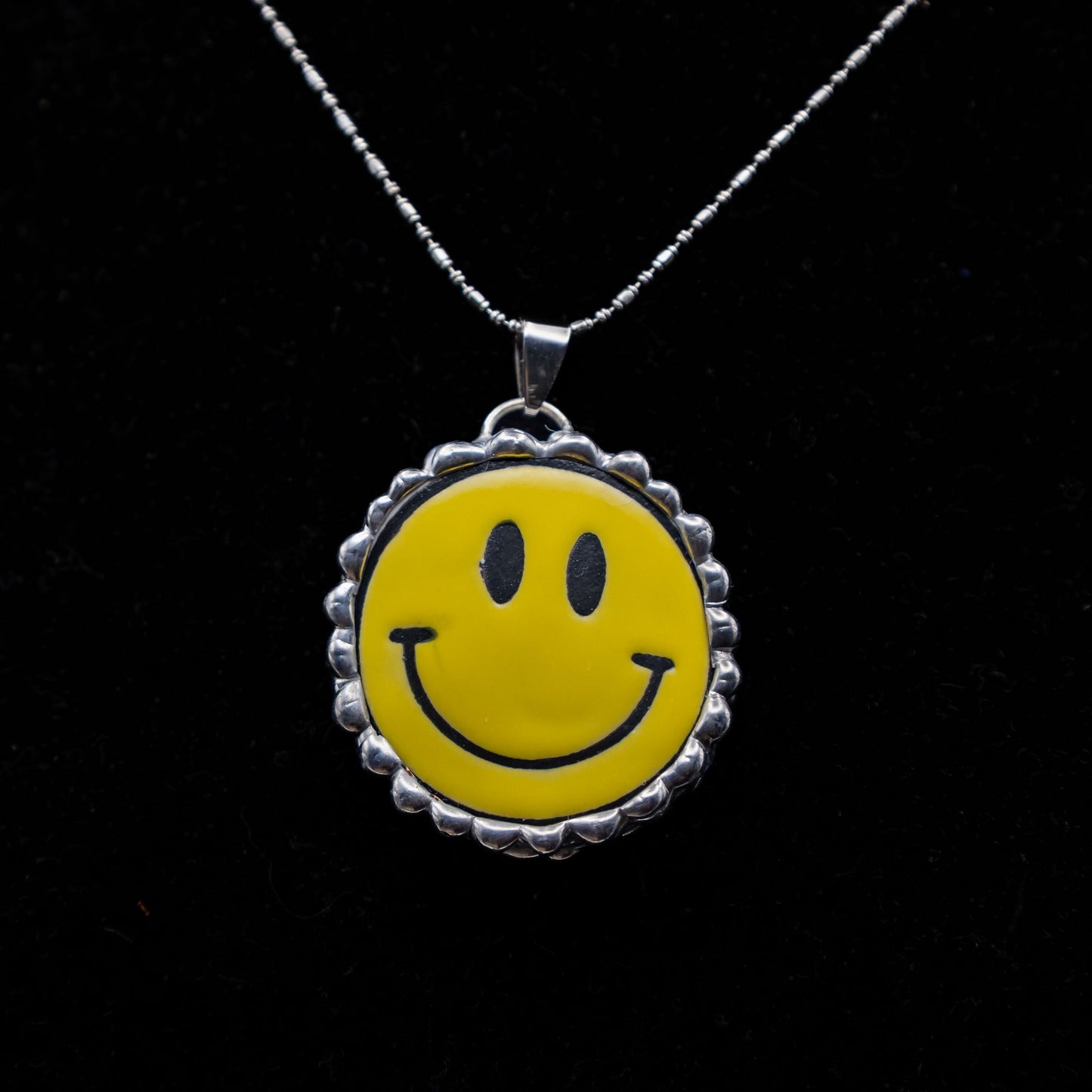 Smiley Face Necklace.