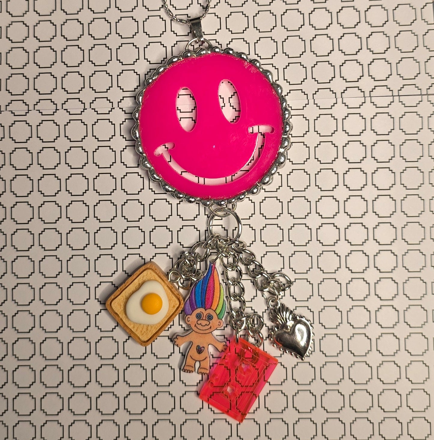 Smiley Charm Necklace