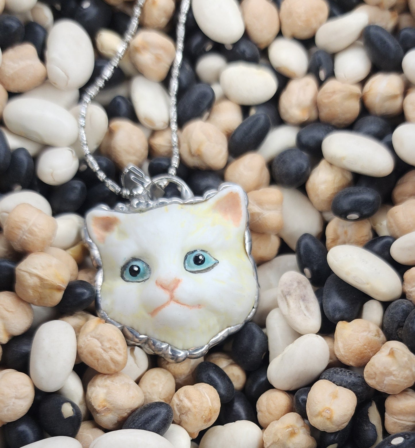 Cat Head Necklace