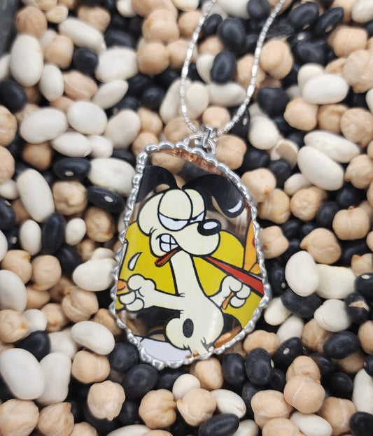 Odie from Garfield Necklace