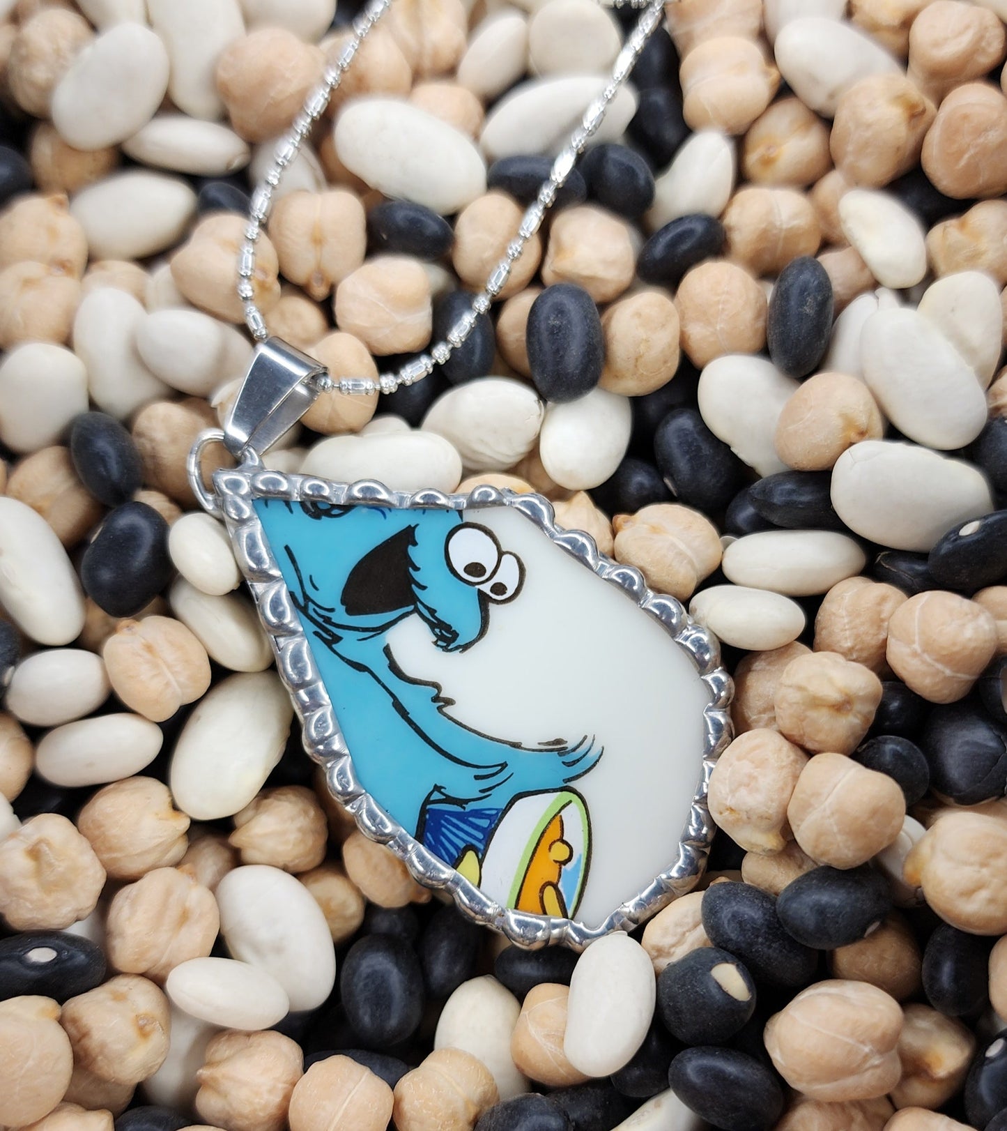 Cookie Monster Necklace