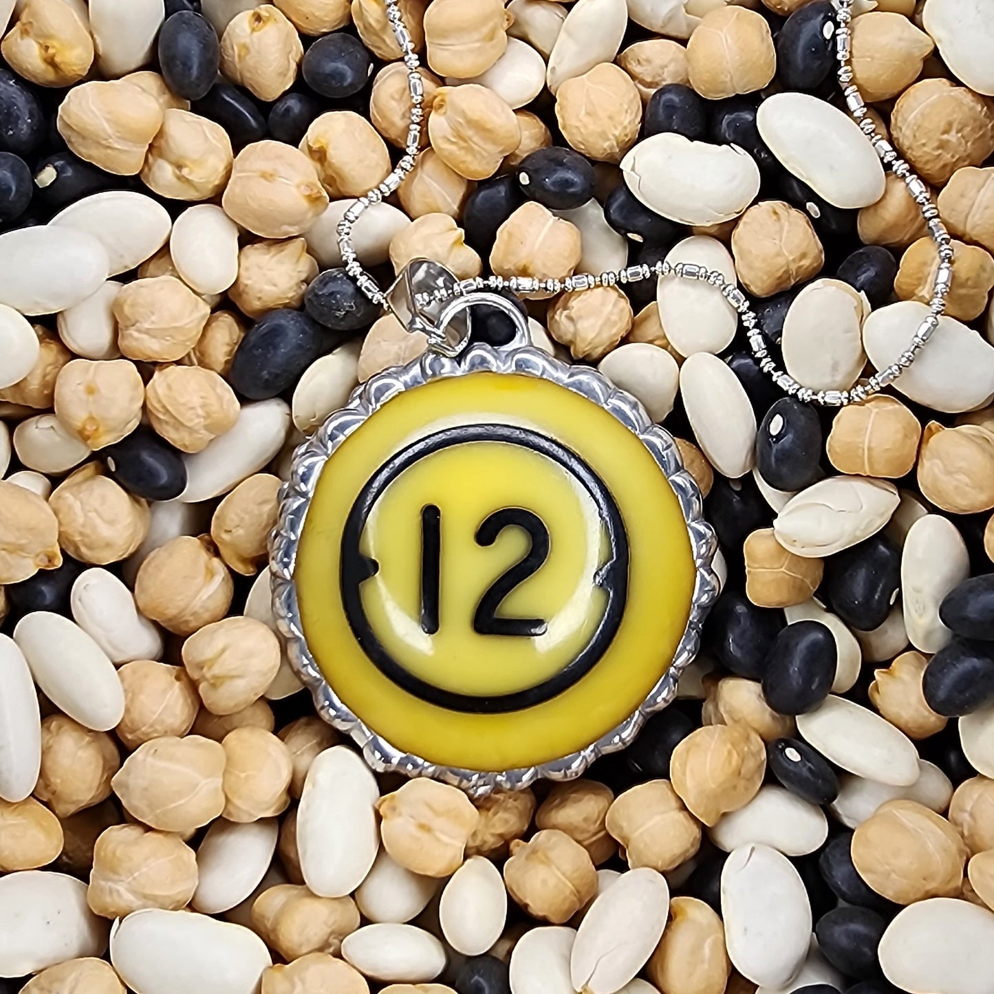 #12 Pool Ball Necklace