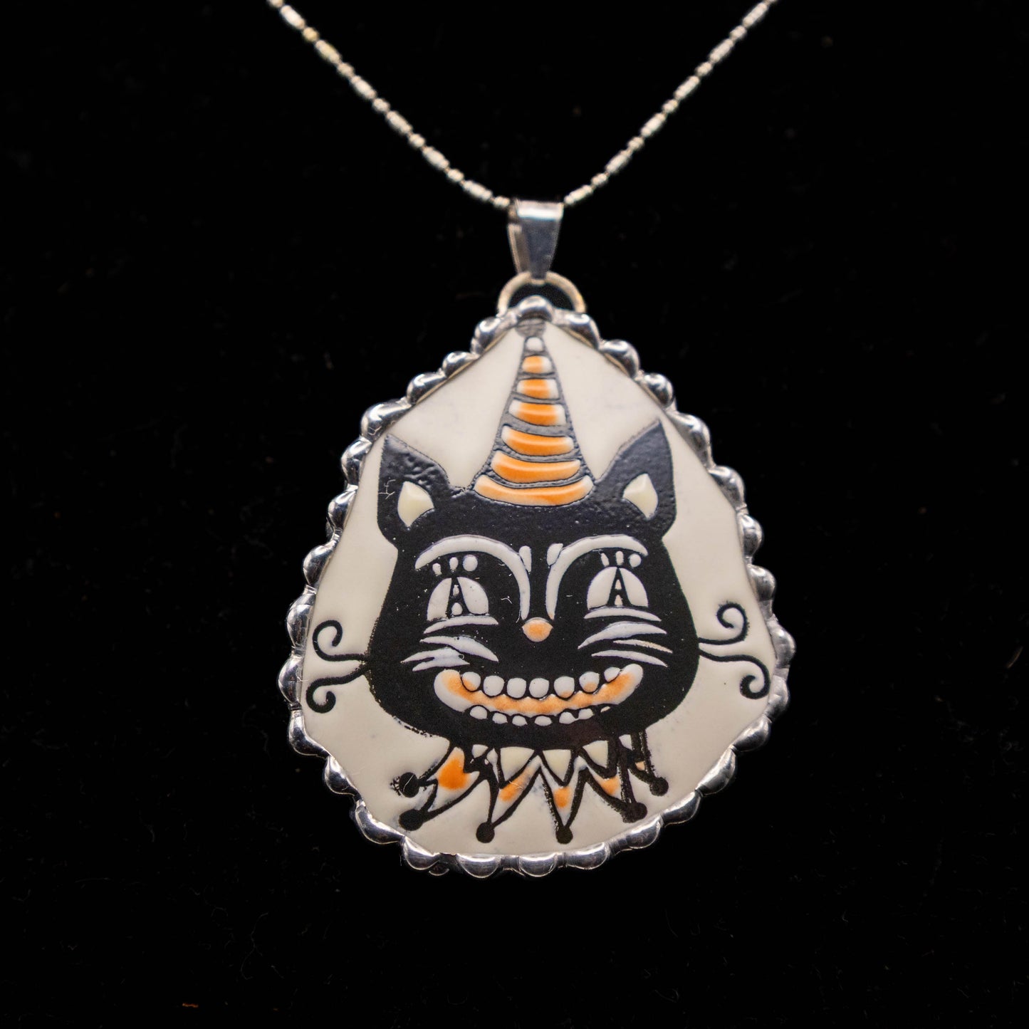 Halloween Cat Necklace