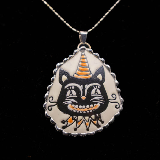 Halloween Cat Necklace