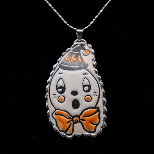 Halloween Ghost Necklace