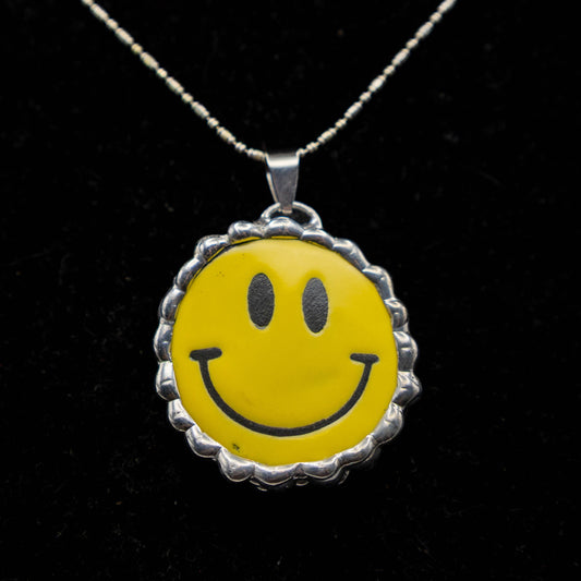 Happy Face Necklace.