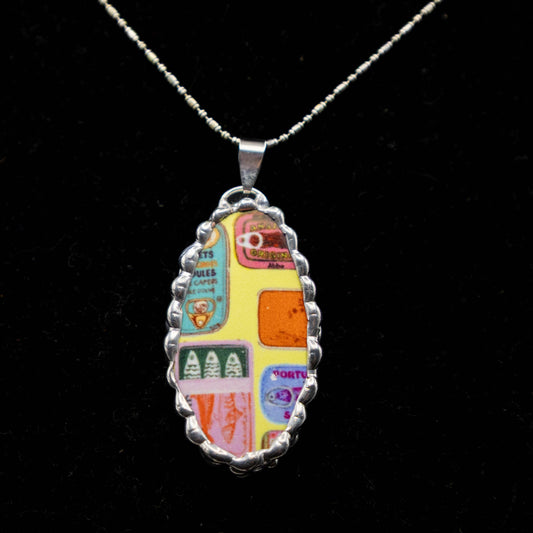 Sardine Fish Necklace.