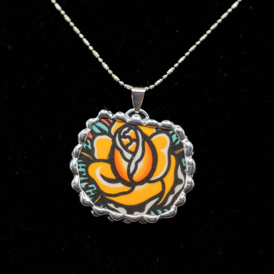 Flower Necklace.