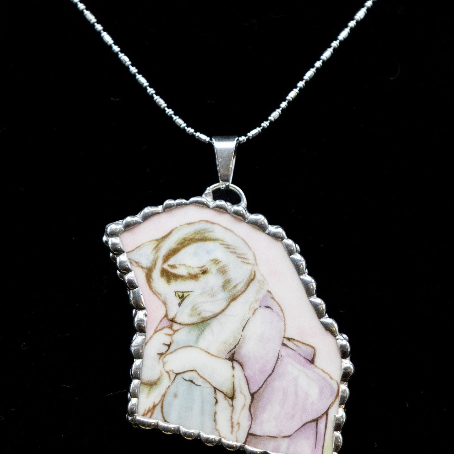 Cat Figure Necklace