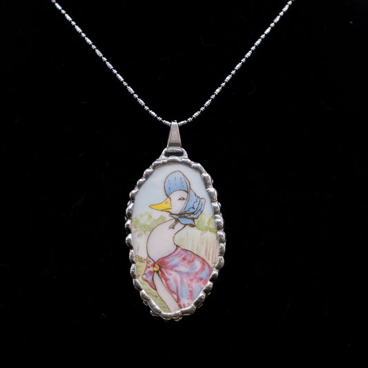 Goose figure Necklace