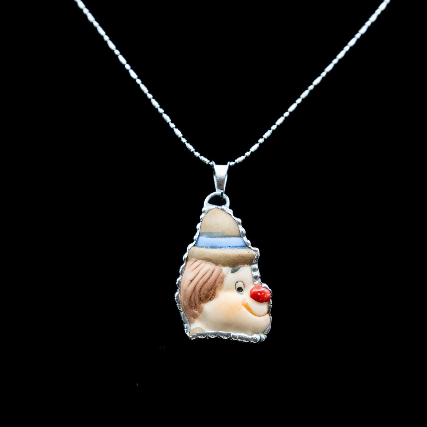 Clown Figure Necklace