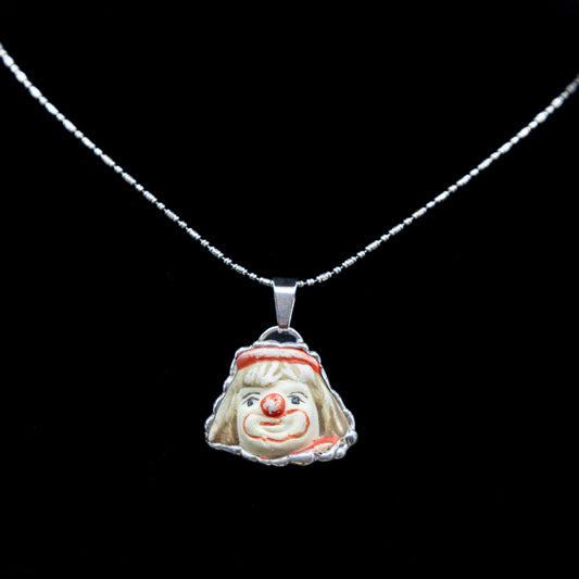 Clown Head Necklace