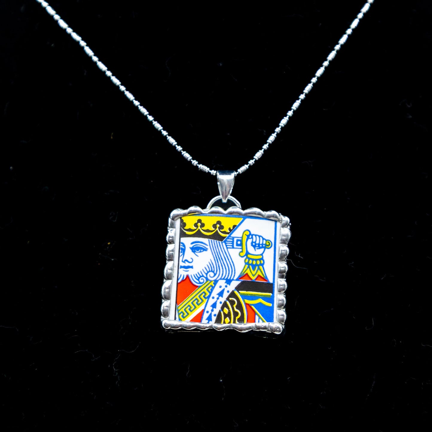 Ceramic King Necklace.