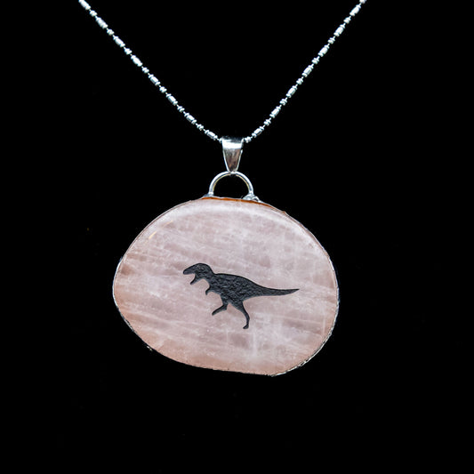 T-Rex Totem Stone Necklace.