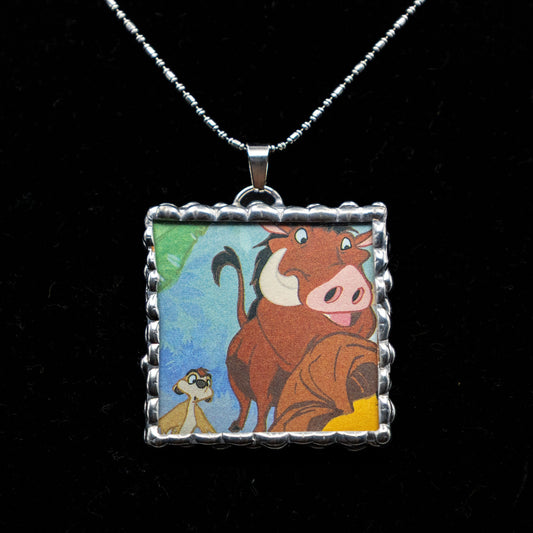 Little Golden Book Lion King Necklace.