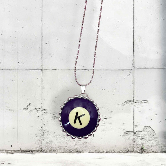 King Pool Ball Necklace