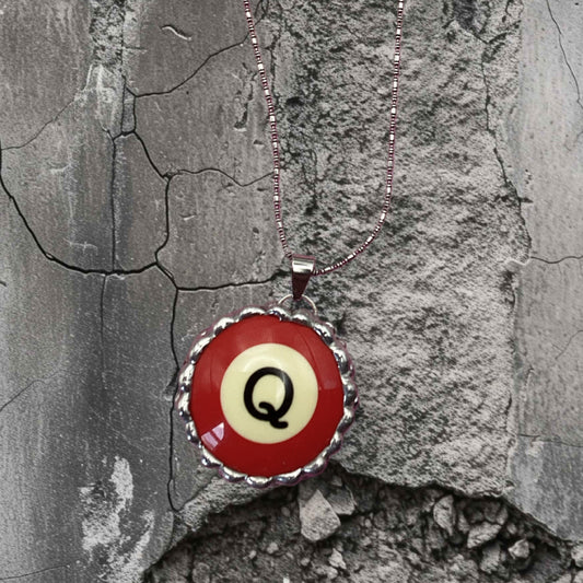 Queen Pool Ball Necklace