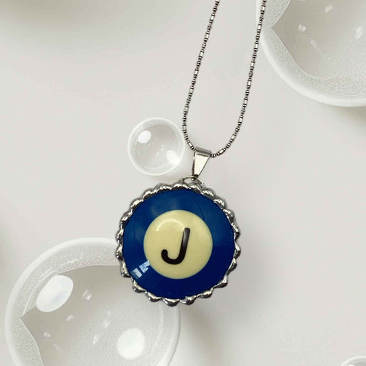 Jack Pool Ball Necklace