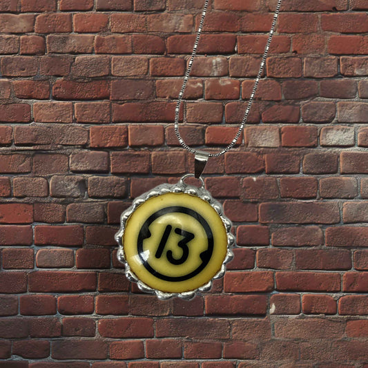 #13 Pool Ball Necklace