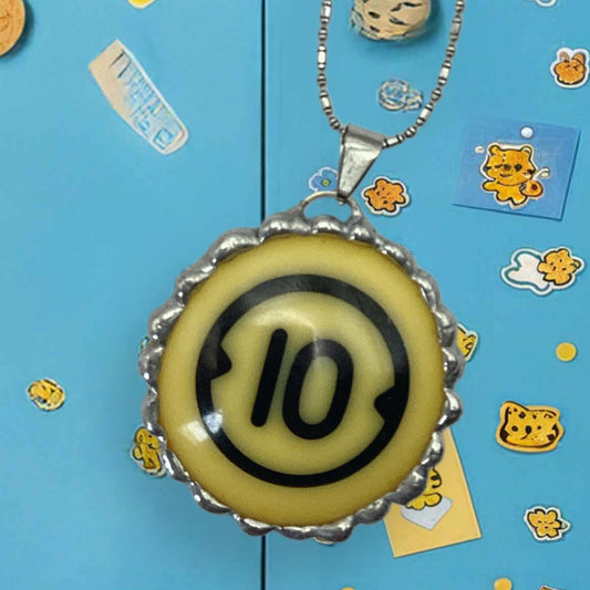 #10 Pool Ball Necklace