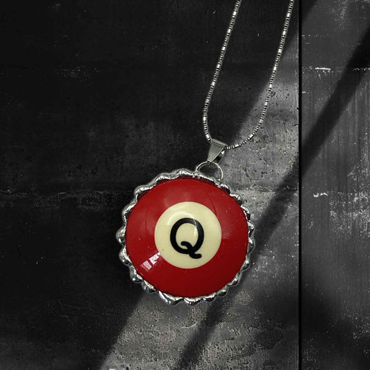 Queen Pool Ball Necklace