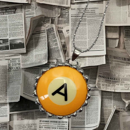 Ace Pool Ball Necklace